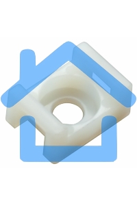 Площадка для крепления стяжки Rexant (ПС-2) 22x16 мм, белая, упаковка 100 шт.