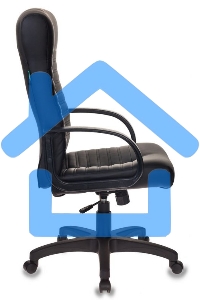 Кресло руководителя Бюрократ KB-10LITE/BLACK черный, искусственная кожа