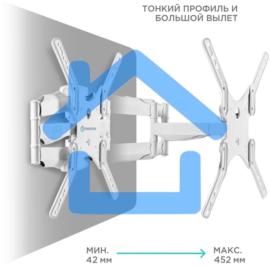 Кронштейн ONKRON M5 для телевизора 37