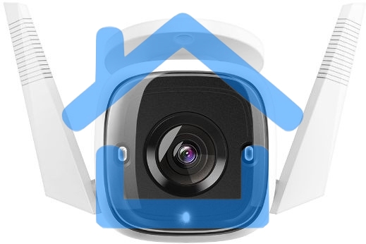 Видеокамера IP TP-Link Tapo C310 White 3MP indoor & outdoor IP camera, 30m Night Vision, IP66 dust & waterproof, Motion Detection and Notification, 2-way Audio, supports Micro SD card storage, easy setup with APP