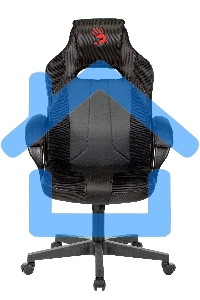 Кресло игровое A4Tech Bloody GC-200, черный, эко.кожа, крестовина пластик