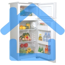 Холодильник Саратов 264 КШД-150/30 белый двухкамерный 122/30л морозилка сверху