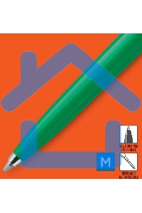 Ручка шариковая Parker Jotter Originals (CW2076058) Green CT M, синие чернила, блистер