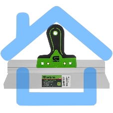 Шпатель фасадный, нержавеющая сталь Сибртех 420S45, 350 мм, 2-компонентная ручка