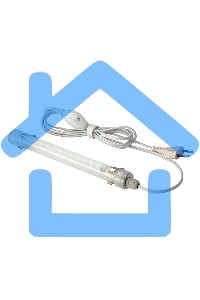 Панель осветительная Rem, с кронштейном серого цвета, 1U, 40х484х35 мм (ВхШхГ), 230V, 19