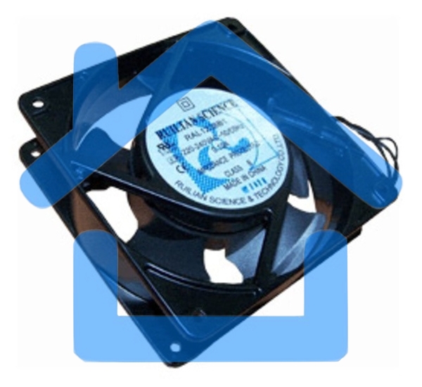 Вентилятор Lanmaster (TWT-CBW-FANB1-1.8) 1 вент. черный (упак.:1шт)
