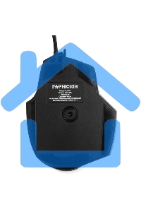 Мышь проводная Гарнизон GM-740G черный, 3200 dpi, USB, кнопки - 7