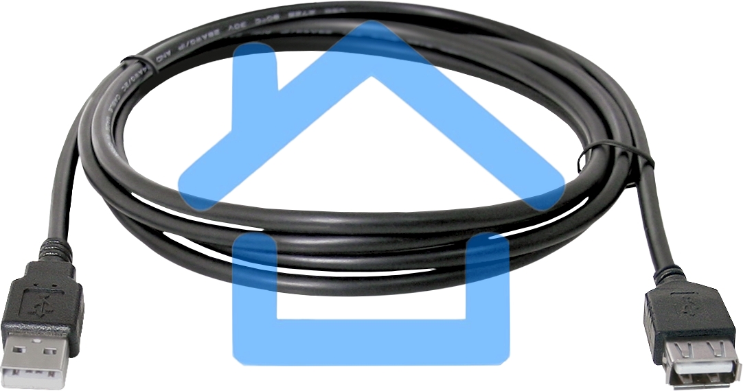 Кабель USB Defender USB02-10 USB2.0 AM-AF, 3.0м