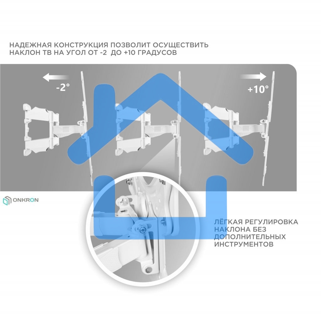 Кронштейн ONKRON M5 для телевизора 37