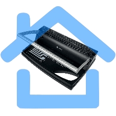 Переплетчик Heleos БП9п A4/перф.9л.сшив/макс.150л./пластик.пруж. (6-19мм)