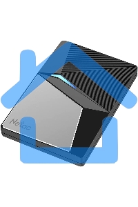 Внешний SSD Netac Z7S, 960 GB, USB 3.2 Gen 2 Type-C, R/W 550/480, черный