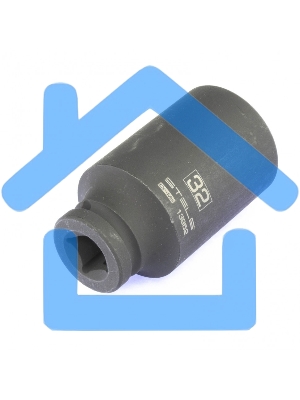 Головка ударная удлиненная шестигранная, 32 мм, 1/2