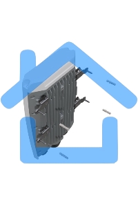 Коммутатор MIKROTIK CRS504-4XQ-OUT