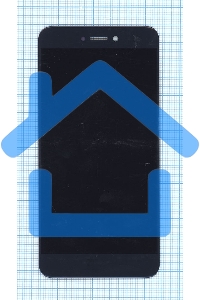 Дисплей для Huawei Honor 8 Lite, P8 Lite 2017, Nova Lite 3 в сборе с тачскрином синий