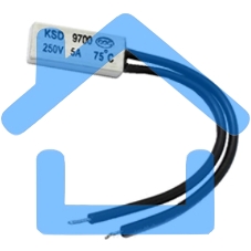 Термостат биметаллический KSD9700 5А/135 С нормально разомкнутый