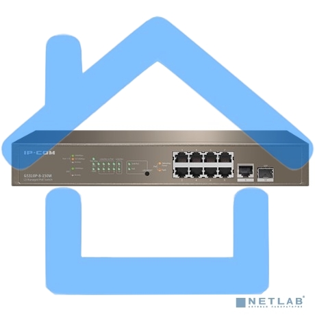 Коммутатор Tenda 8PORT 1000M POE G5310P-8-150W IP-COM