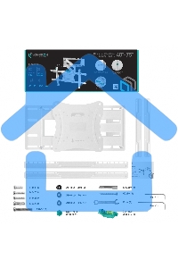 Кронштейн ONKRON M7LW 40-75