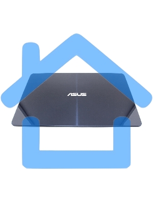 Крышка матрицы для Asus UX430 синяя