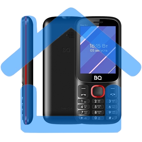 Мобильный телефон BQ 2820 Step XL+ Black/Orange