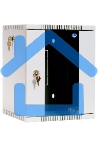 Шкаф телеком. ЦМО настенный 10