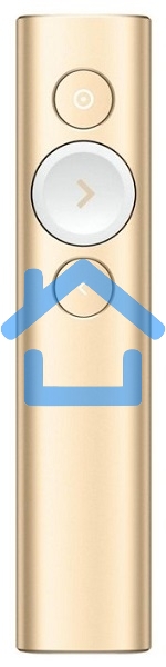 Презентер Logitech Spotlight золотистый, радиоканал, USB, кнопки - 3