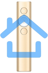 Презентер Logitech Spotlight золотистый, радиоканал, USB, кнопки - 3