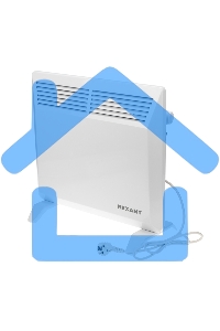 Конвектор Rexant 60-0090 белый, 1000 Вт, 15 м2, термостат