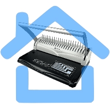 Переплетчик Heleos БП13п A4/перф.13л.сшив/макс.450л./пластик.пруж. (6-51мм)