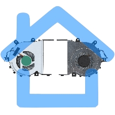 Вентилятор (кулер) для ноутбука Acer Aspire 4553 4745 4820 5745 5820 VER-1