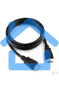 Кабель Cablexpert HDMI CC-HDMI4-5, 19M/19M, v2.0, медь, позол.разъемы, экран, 1.5м, черный, пакет