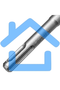 Бур по бетону Denzel цельная крестовая пластина, 12x315 мм, SDS PLUS