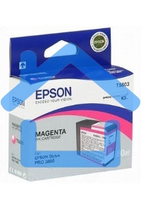 Картридж струйный Epson T5803 (C13T580300) пурпурный (80 мл) для Stylus Pro 3800