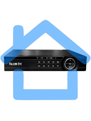 Видеорегистратор Falcon Eye FE-MHD2104 4 канальный 5 в 1 регистратор: запись 4кан 5Мп Lite*12k/с; 1080P*15k/с; 720P*25k/с; Н.264/H.265/H265+; HDMI, VGA, SATA*1 (до 10Tb HDD), 2 USB; Аудио 1/1; Смарт функции записи и в