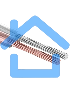 Кабель акустический Rexant 2х4,00 мм², прозрачный SILICON, бухта 100 м 01-6309