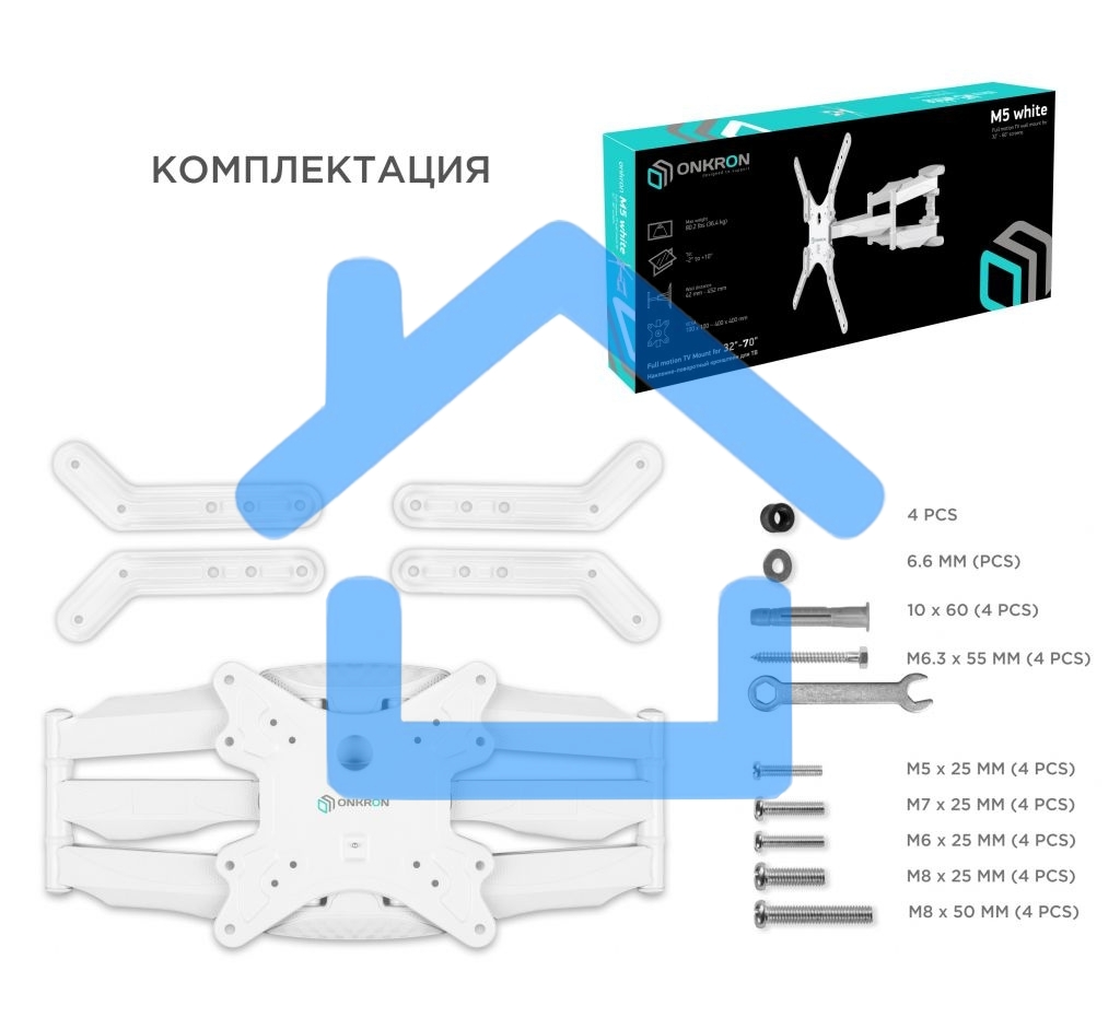 Кронштейн ONKRON M5 для телевизора 37