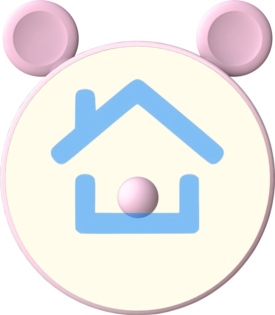 Ночник Gauss NN7024 мышка розовый