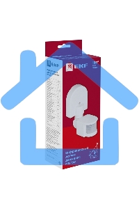 ИК датчик движения EKF dd-ms-16C наст. 1200Вт 180гр. до 12м IP44 MS-16C EKF PROxima