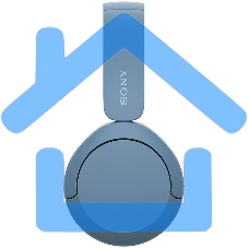 Наушники Sony WH-CH520L синий