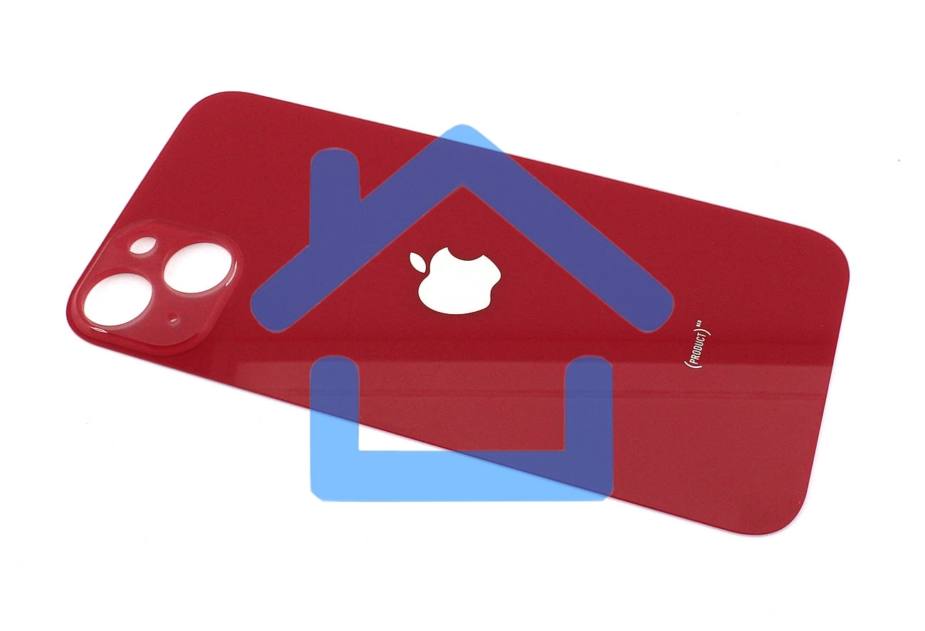 Задняя крышка (стекло) для Apple iPhone 14 Plus красная
