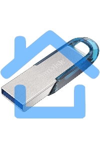 Флешка USB 128Gb SanDisk CZ73 Ultra Flair, USB 3.0, Tropical Blue