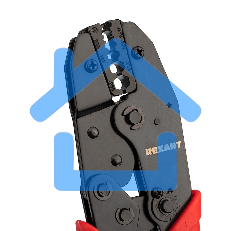 Кримпер Rexant HT-301 G для обжима F и BNC разъемов RG-59, RG-58, RG-62, RG-174, Fiber Optic