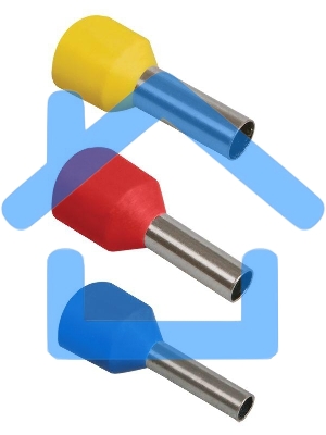 Наконечник-гильза Е2508 2.5кв.мм син. (уп.20шт) IEK UGN10-4-D25-04-08