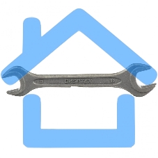 Ключ рожковый,17 х 19 мм, CrV, фосфатированный, ГОСТ 2839 Сибртех