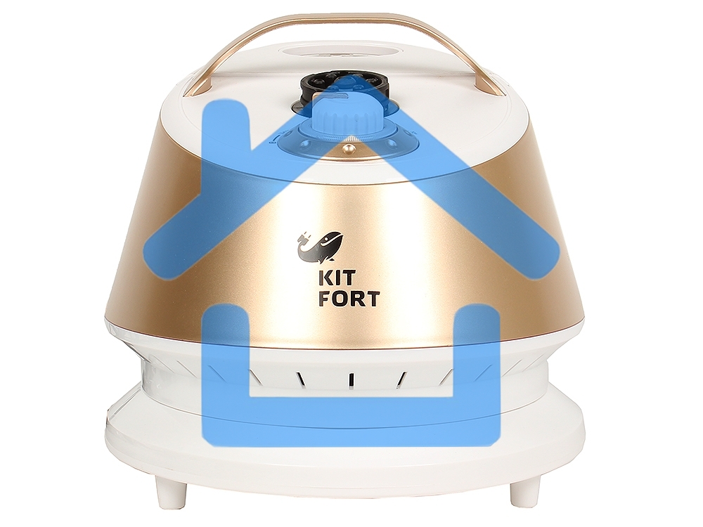 Отпариватель напольный Kitfort КТ-913 2000Вт белый/золотистый