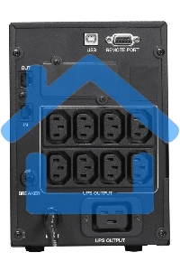 Источник бесперебойного питания Powercom Smart King Pro+ SPT-3000-II LCD 2400Вт 3000ВА черный