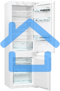 Встраиваемый холодильник Gorenje RKI2181E1 белый (двухкамерный), встраиваемый