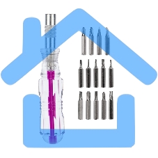 Набор отверток для точечных работ 16 предметов Rexant 12-4704