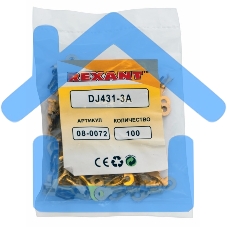 Наконечник кольцевой Rexant, ø3.5 мм, 0.5-0.8 мм² (НК 3-0,5-0,8)