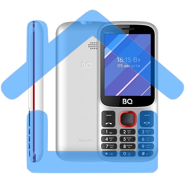 Мобильный телефон BQ 2820 Step XL+ Black/Orange