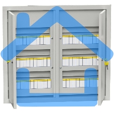 Корпус металлический ЩРв-72з-3 36 УХЛ3 IP31 TREND ИЭК MKM14-V-72-30-T